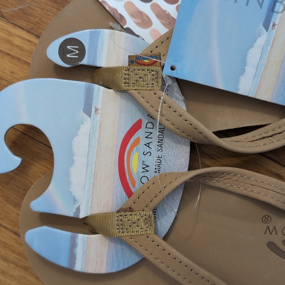 Rainbow Womens Medium 6.5-7.5 Sierra Brown Sandals